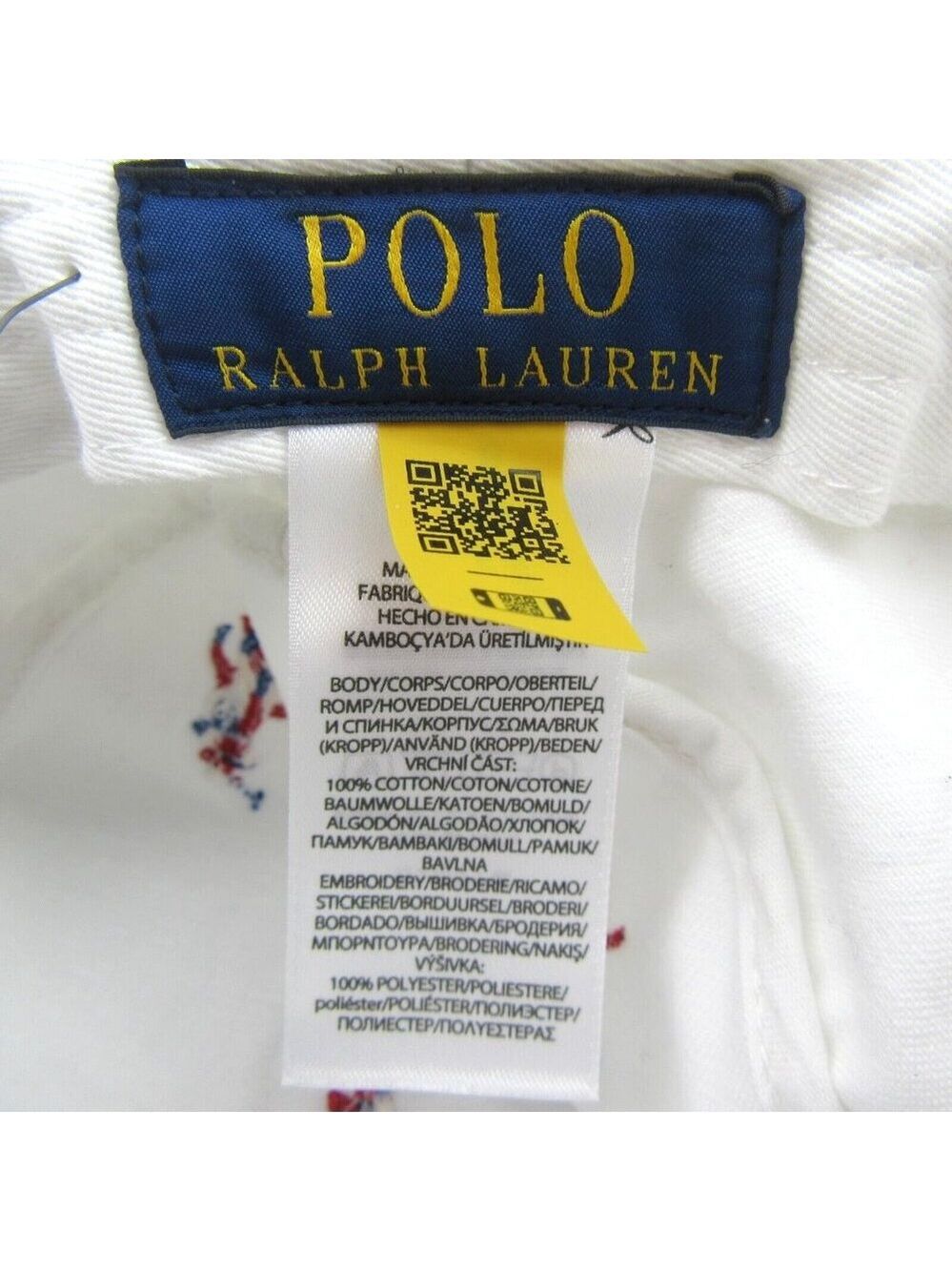Polo Ralph Lauren Americana Embroidered Pony Bucket Hat Adult Size S/M NEW - Picture 6 of 8
